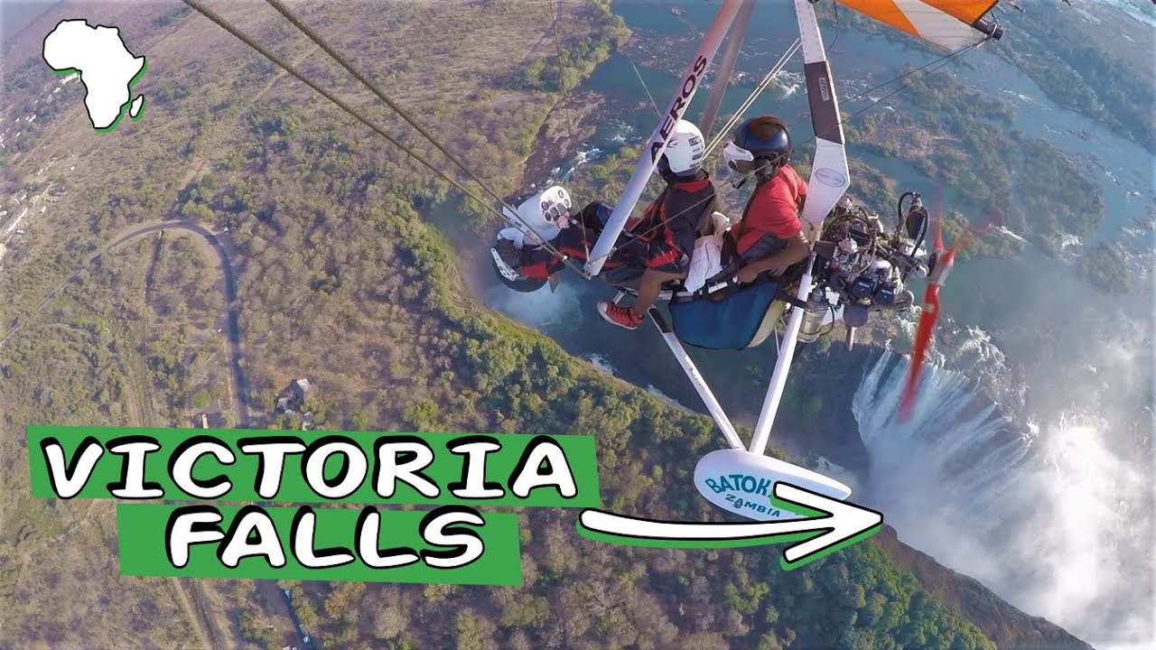 VISITING Zambia and Flying Over the World's Largest Waterfall | Travel Vlog