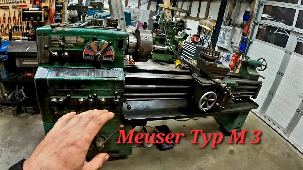 [ Vorstellung ] Meuser Typ M 3 Drehmaschine / Drehbank