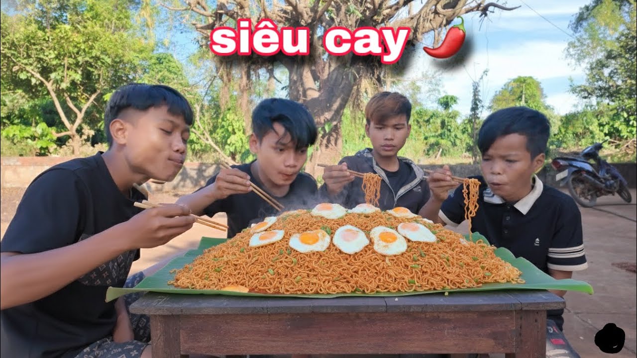 MỲ TRỘN SIÊU CAY | BLẾP ĂN CHẢY HẾT NƯỚC MẮT | 