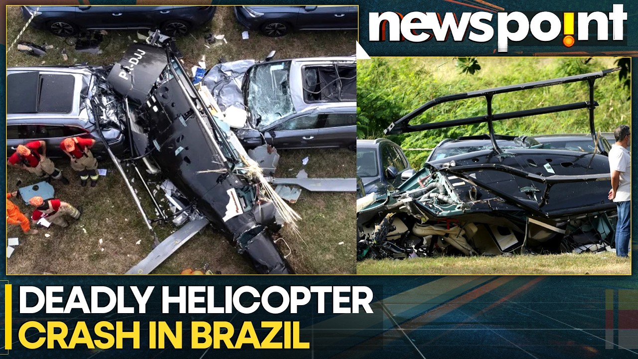 Brazil Helicopter Crash: Two Helicopters Collide In Rio De Janeiro, At Least 6 Killed | WION