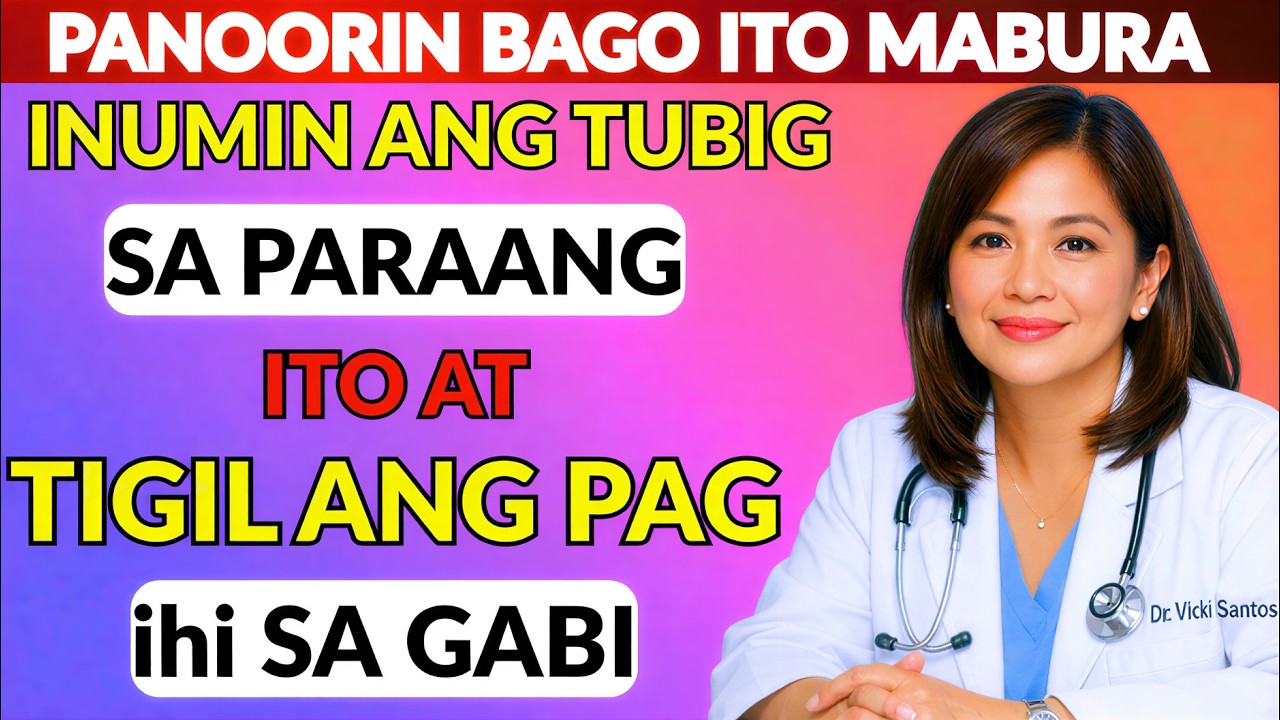UROLOGIST REVEALS: Paano uminom ng tubig para maiwasan ang paggising sa gabi
