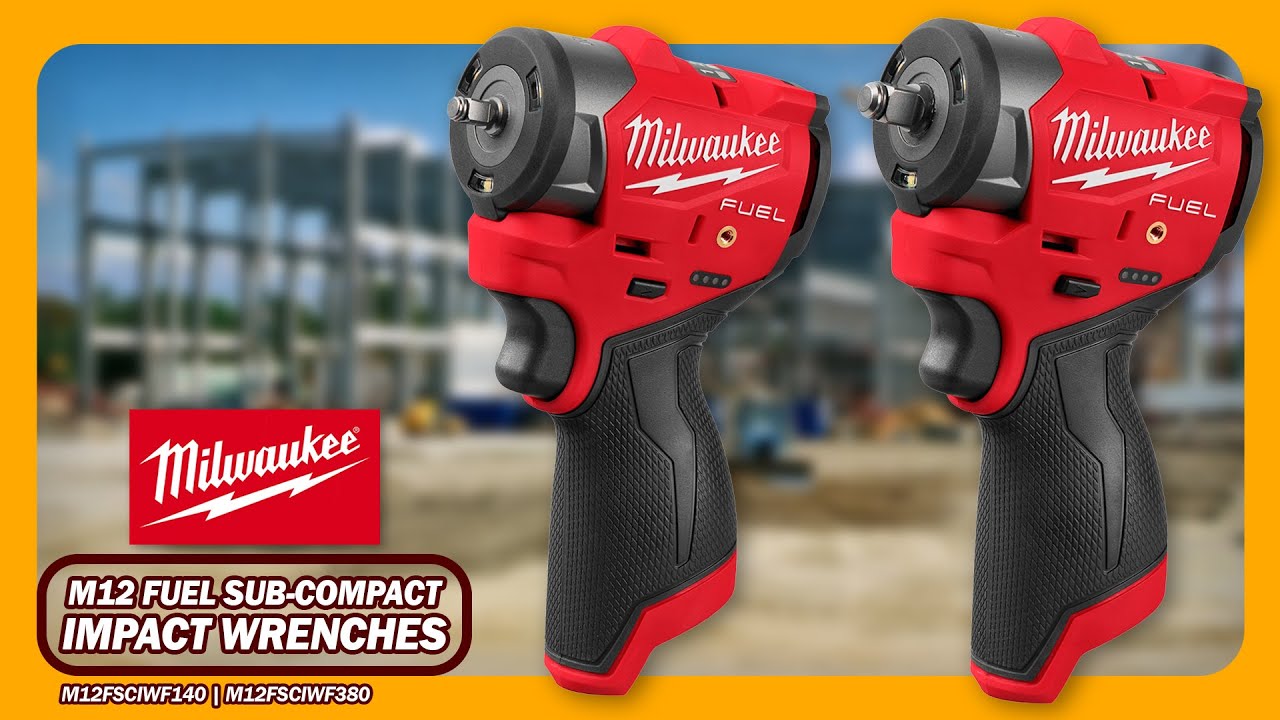 Milwaukee M12 FUEL Brushless Cordless Sub-Compact Impact Wrenches