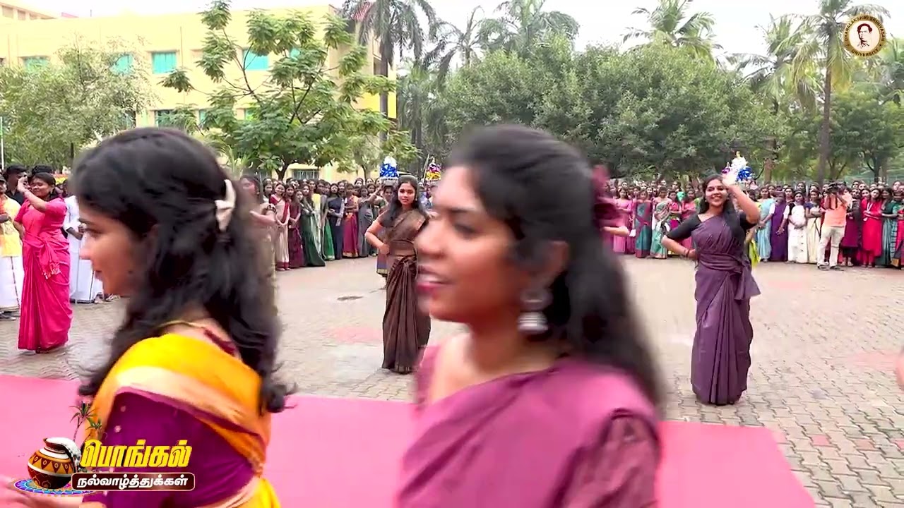 PONGAL CELEBRATION @ DHANALAKSHMI SRINIVASAN COLLEGE OF NURSING PERAMBALUR #india  #tamilnadu