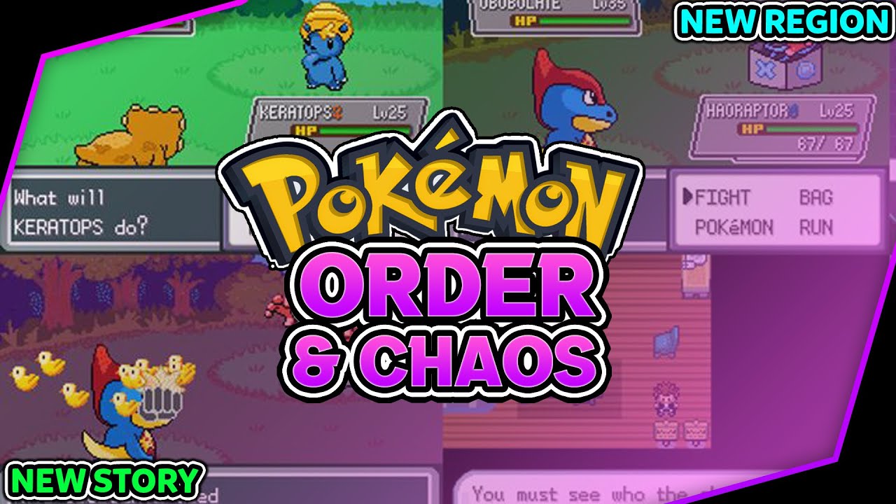 Completed New Pokemon Game With Fakemons, Physical Split, Expert Mode, New Story & New Region! [GBA]