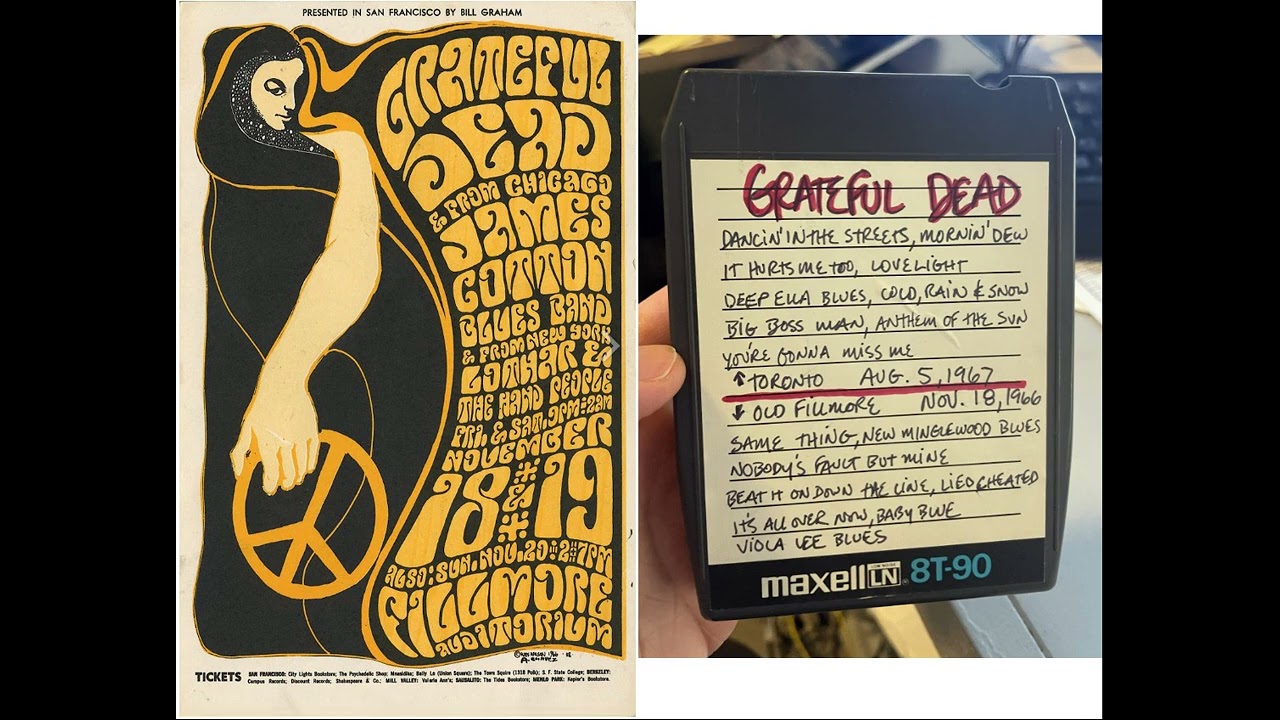 Grateful Dead 1966-11-18 Fillmore Auditorium, San Francisco, CA