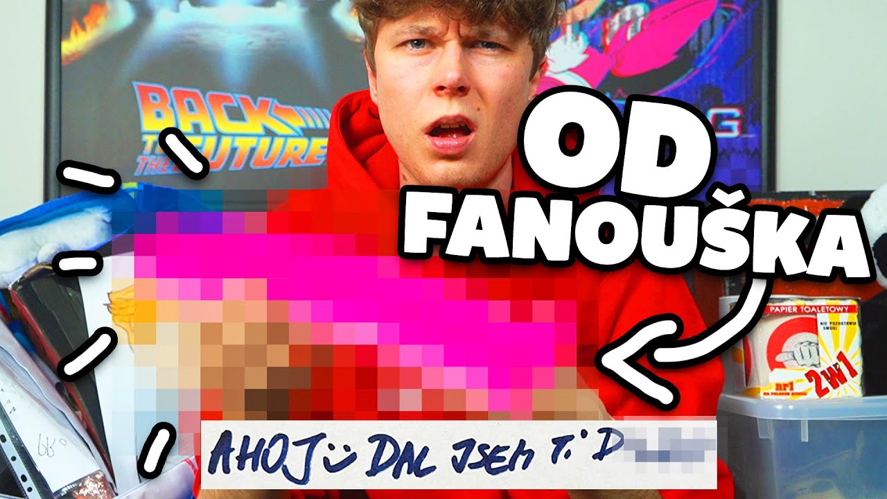 NEJVTIPNĚJŠÍ A NEJLEPŠÍ DÁRKY OD FANOUŠKŮ, co jsem dostal