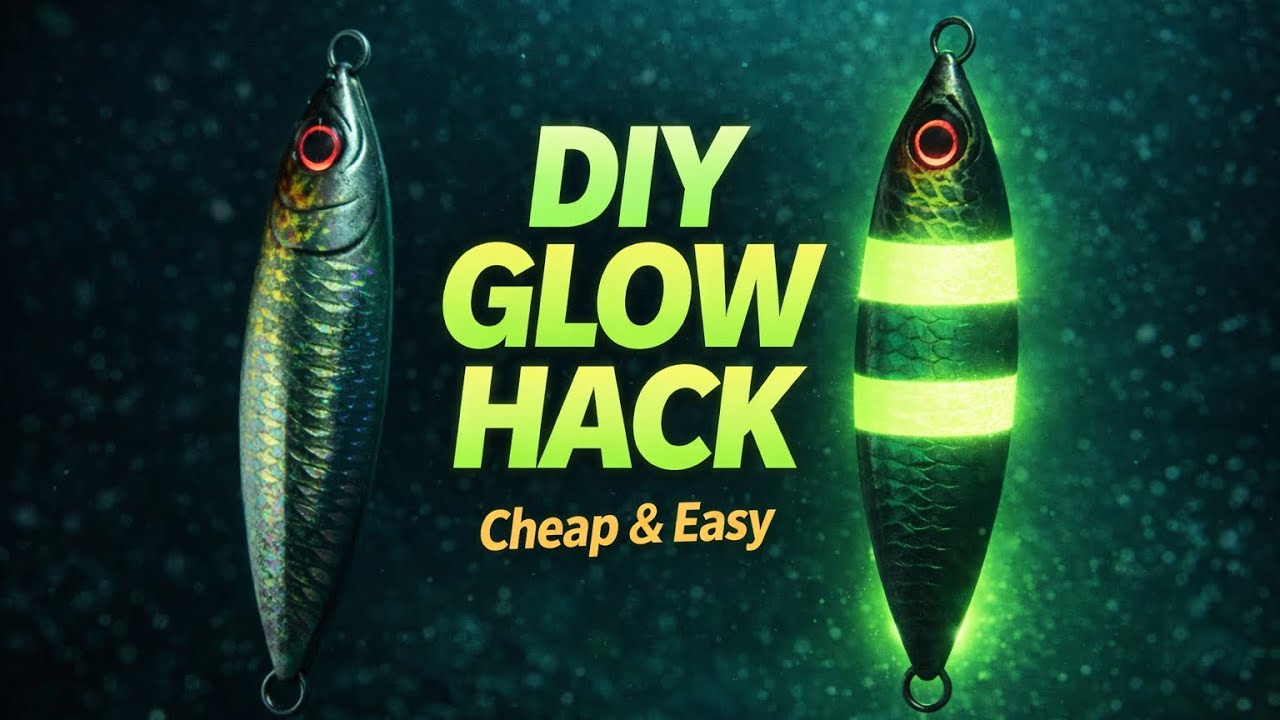 Glow-in-the-Dark Tape for Fishing Jigs (Easy DIY Upgrade That Works)