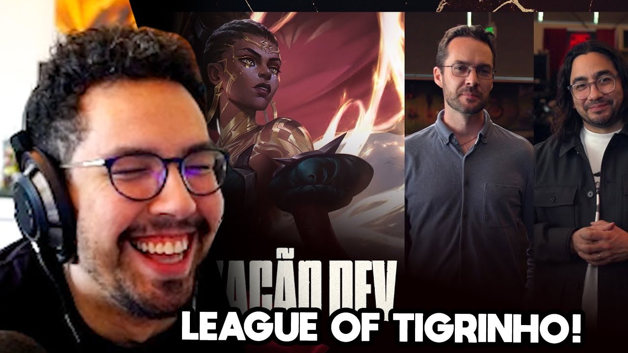 YETZ REAGINDO AS ATUALIZAÇÕES DA NOVA SEASON DE LEAGUE OF TIGRINHOS