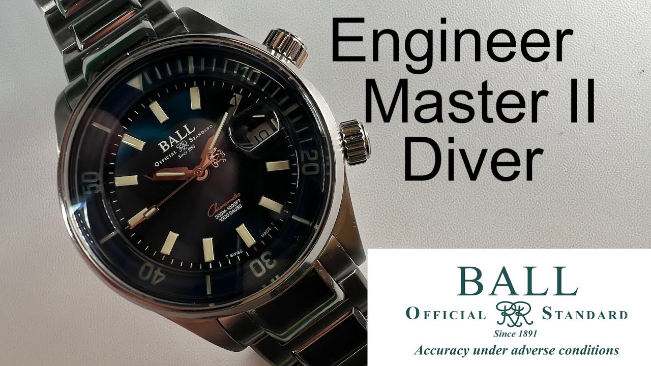 Великолепный дайверский хронометр Engineer Master II от Ball