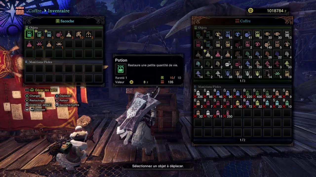 Monster Hunter World - Aide LR