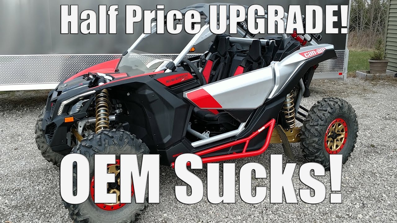 Can-Am X3 OEM Half Windshield Scratches - Go Dragonfire And Save Big $$