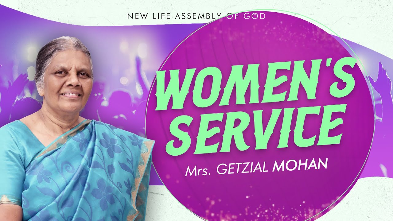Women's Service | Mrs. Getzial Mohan | 19 SEP 2025