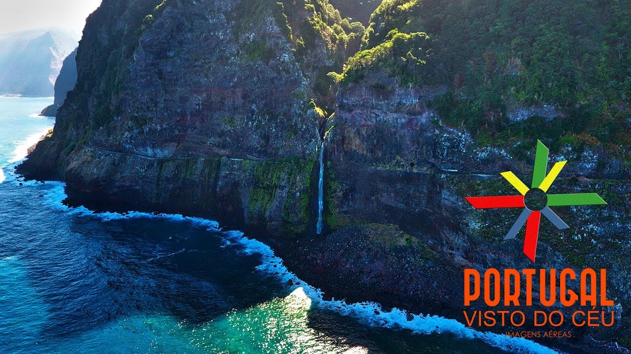 Ilha da Madeira waterfall - Véu da Noiva (Bridal Veil) to Seixal - 4K Ultra HD
