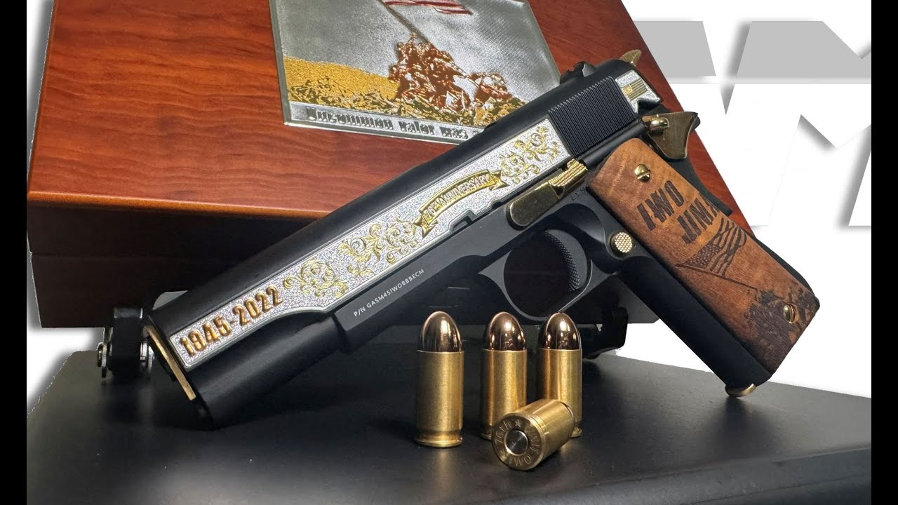G&G GPM1911 IWO JIMA 76th Anniversary Limited Edition Gas Blowback Airsoft