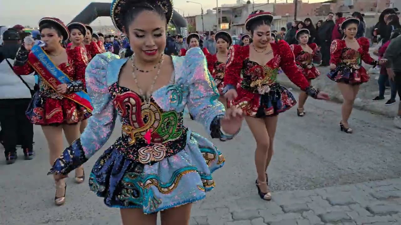 Caporales san simon sucre  de puerto madryn chubut  fiesta de la virgen de capacabana 2025 🇦🇷💯💃🕺🇧🇴