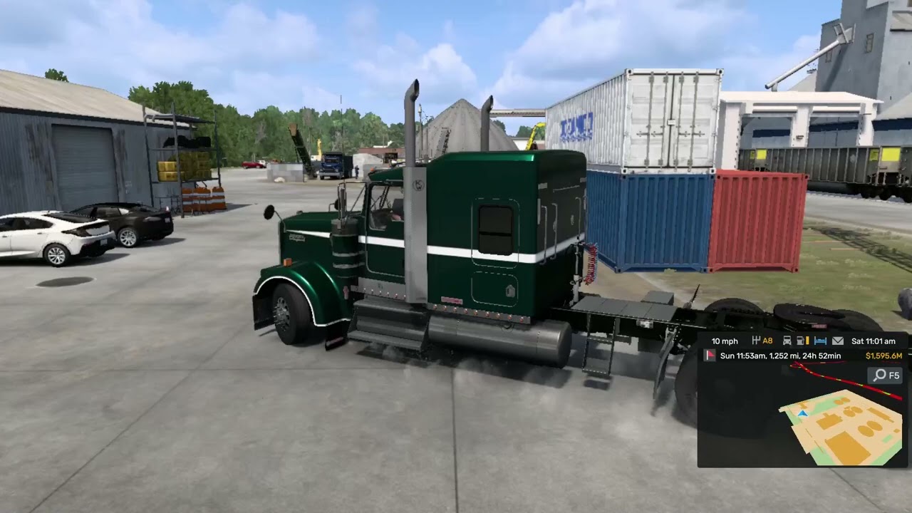 MongoTV_3736 - Mongo Games -American Truck Simulator- Part 1639 - Iowa DLC - World Map 83.63 %