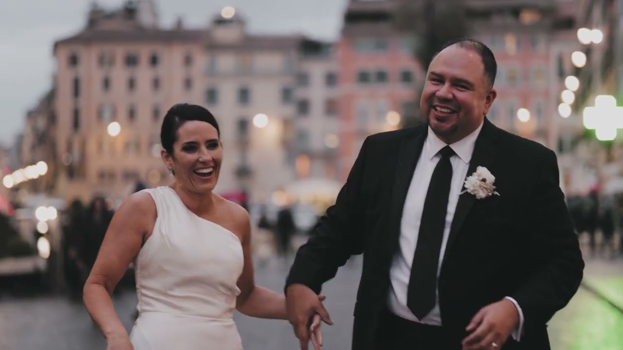 Elopement in Rome: Raúl and Misti Peña