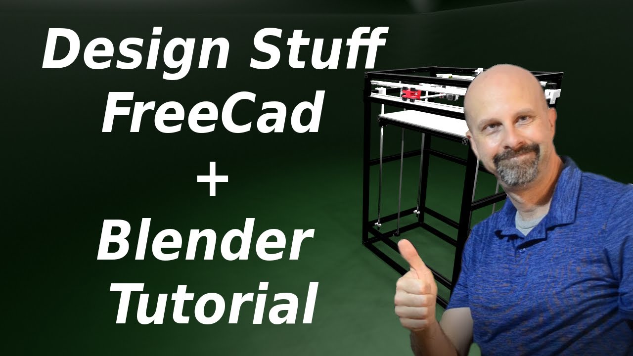 Mechanical Engineering with Blender and FreeCad Tutorial
