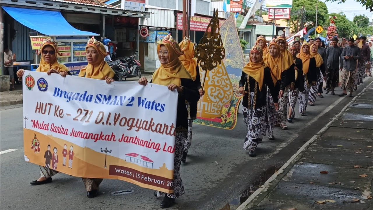 KIRAB BUDAYA SMAN 2 WATES PENGETAN HADEGING KUTHA NGAYOGYAKARTA 2026 Ke-271