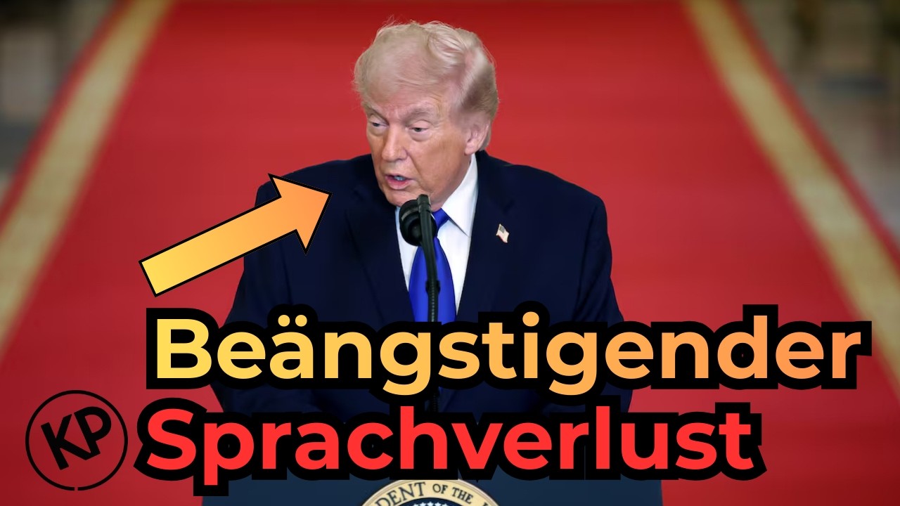 ...und dann torkelt Trump ABRUPT davon?