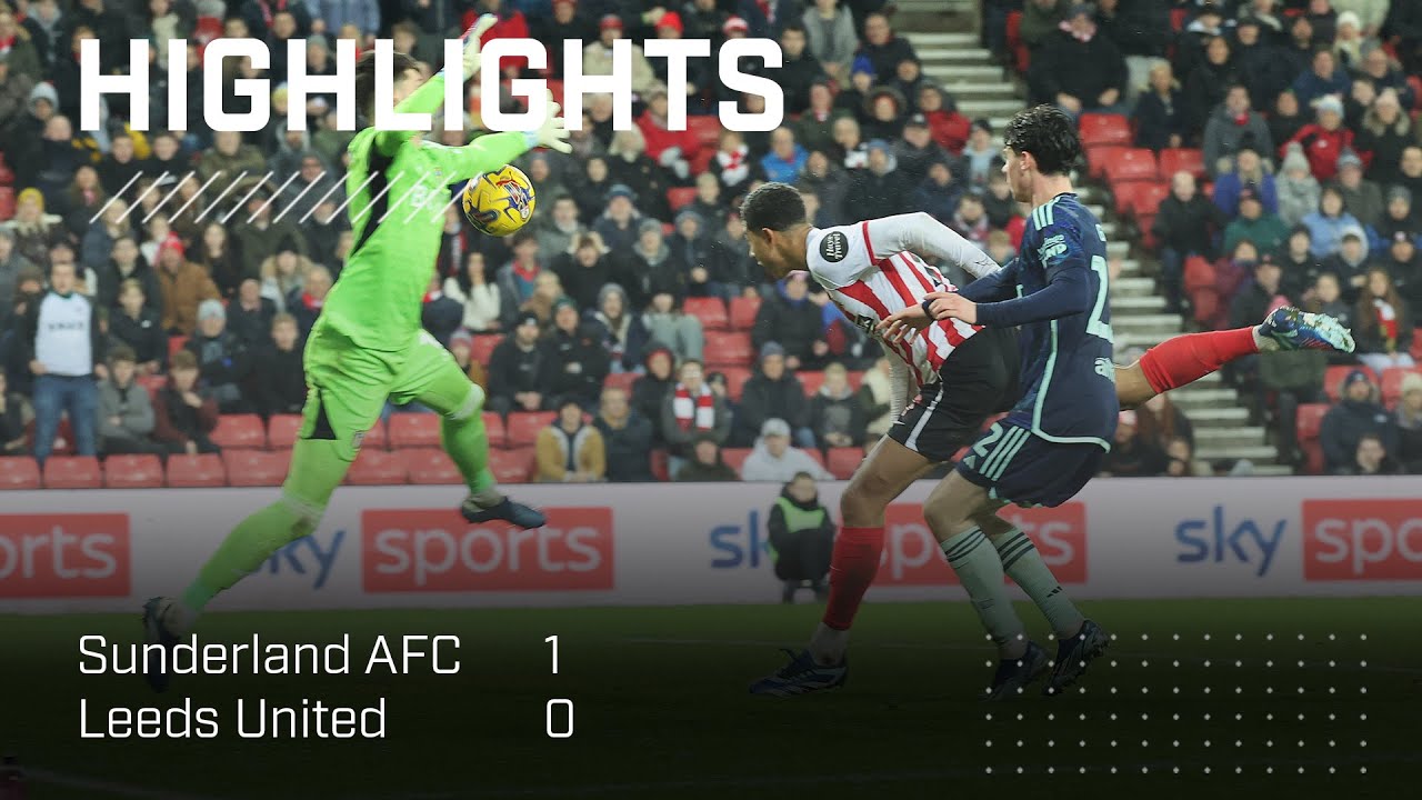 Back To Back Home Wins | Sunderland AFC 1 - 0 Leeds United | EFL Championship Highlights