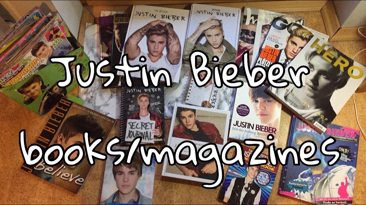 Justin Bieber books/magazines #biebercollection