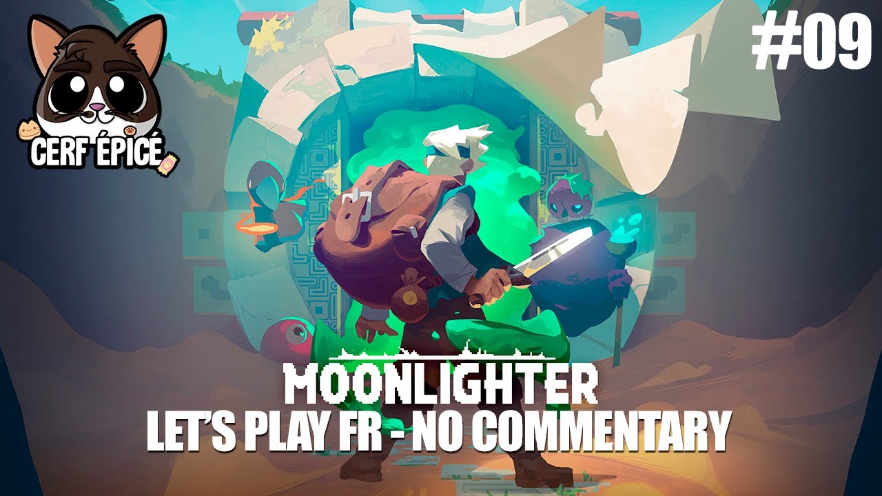 #09 - Moonlighter - On bat le Gardien du Donjon du Désert + on améliore les armes etc