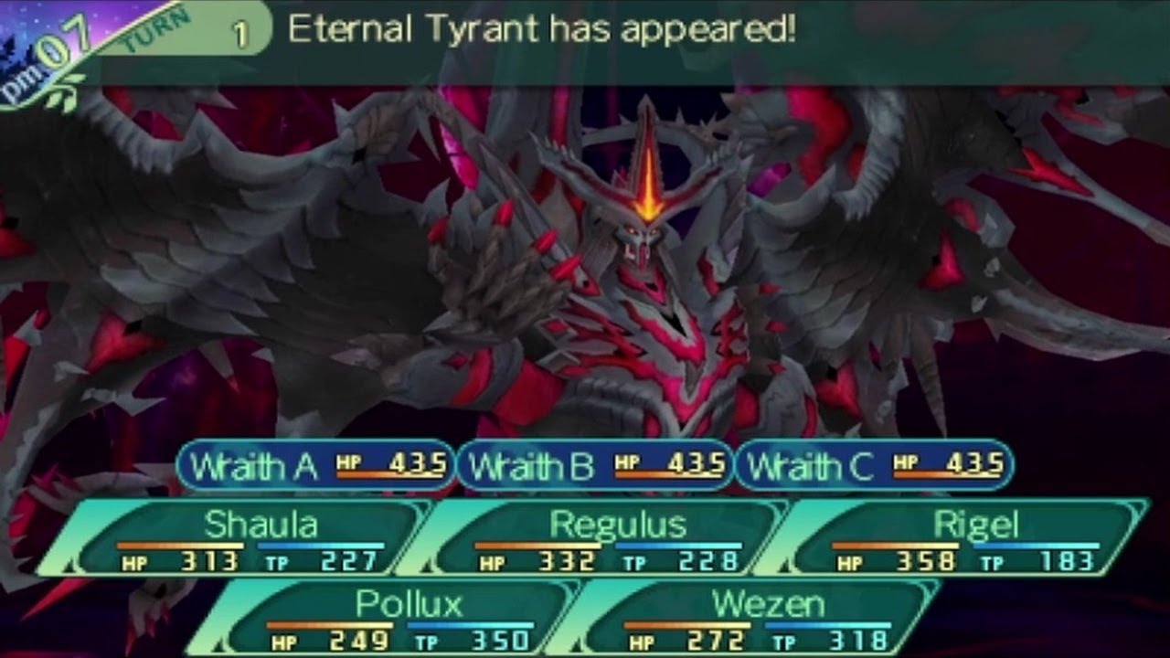 Etrian Odyssey V - Eternal Tyrant (Final Boss)