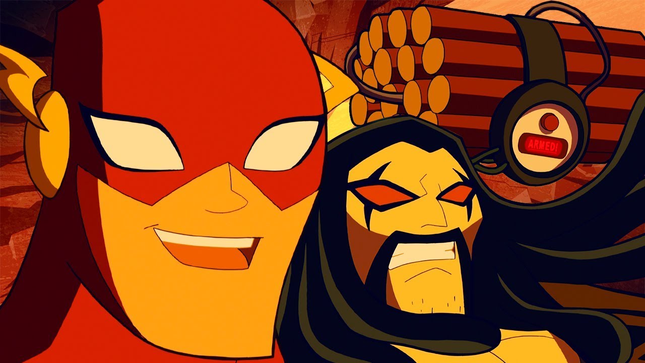 Justice League Action på Dansk | Beep Beep! | Webisode 2