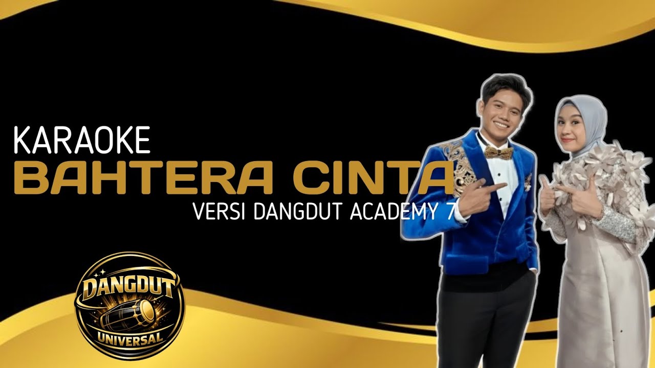 KARAOKE🎤 | BAHTERA CINTA by Valen ft Mila versi Dangdut Academy 7 