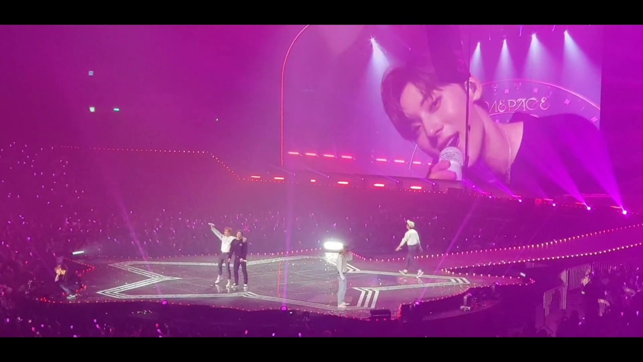 191117 뉴이스트 팬미팅 러브페이지 마지막날 앵콜 Talk about love 뒷부분 + 멘트 + One Two Three + 엔딩 인사