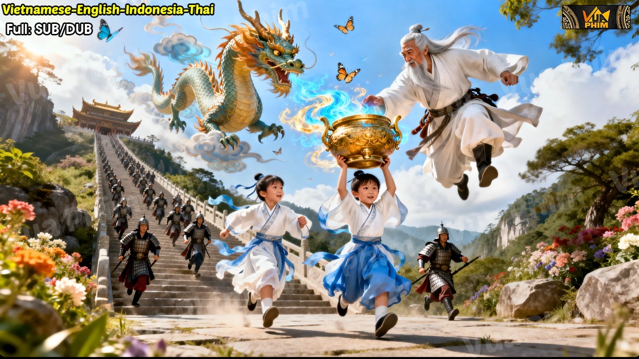 Hai Đứa Bé Tu Tiên Trộm Nồi Cơm Thần Của Sư Phụ Lén Xuống Núi Giúp Người Cha Nghèo Thành Tỷ Phú