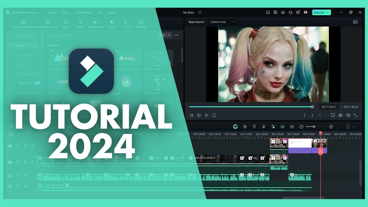 💻 C&Oacute;MO UTILIZAR FILMORA 13 | TUTORIAL B&Aacute;SICO 2024