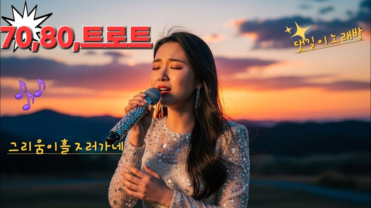 “송가인 스타일 애절 트로트 〈그리움이 흘러가네〉 | 눈물 나는 감성 트로트