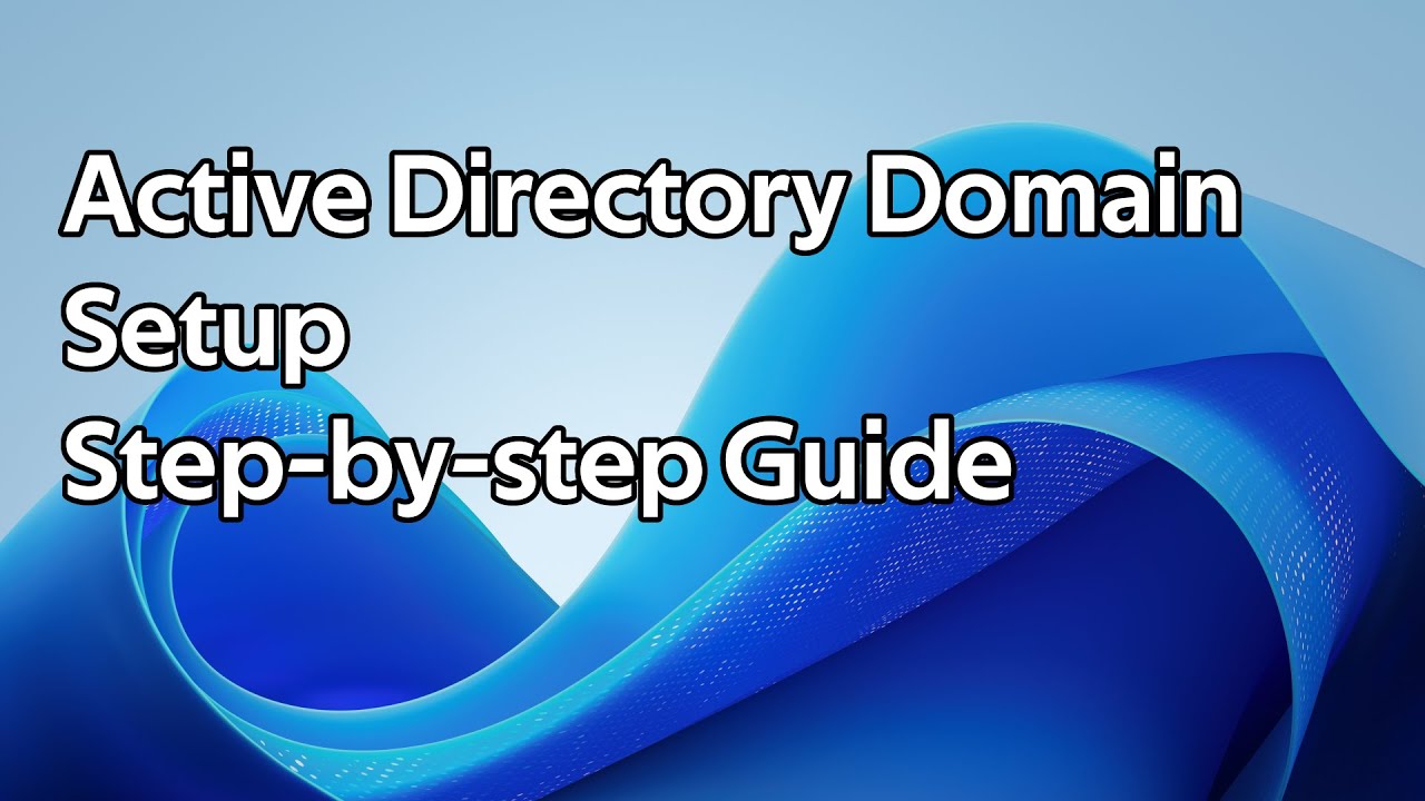 Как создать домен Active Directory (Windows Server 2025)