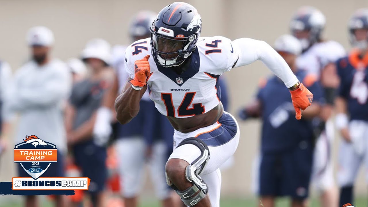 'You wanna bust out a good freestyle' | Wired at #BroncosCamp with Courtland Sutton
