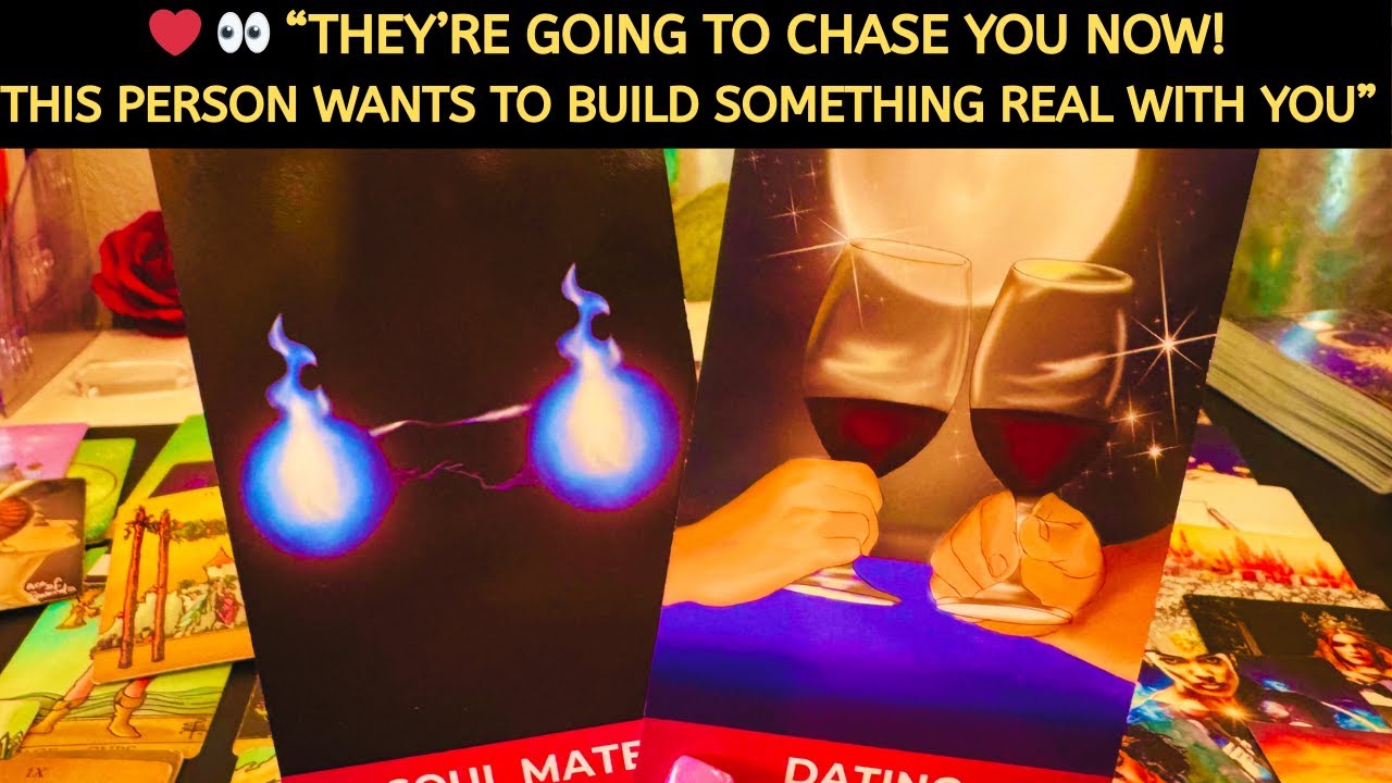 ❤️👀 “They’re GOING TO CHASE YOU NOW! This Person Wants to Build Something Real With You” Love Tarot