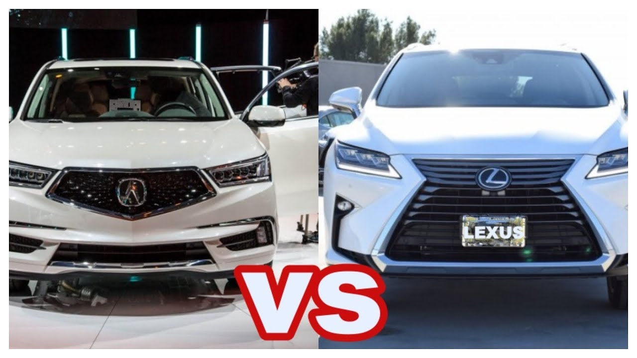 Acura MDX vs Lexus RX 350l (2019) Head to Head. (Review)