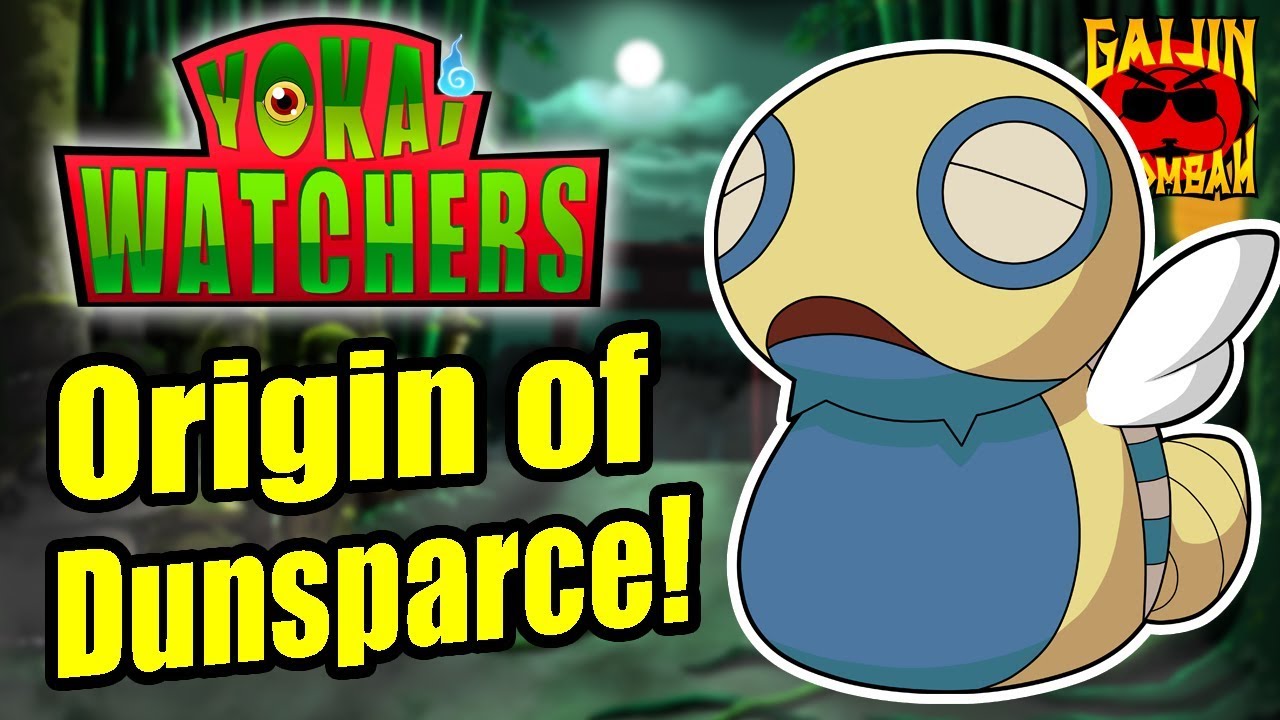 Фольклорное происхождение Данспарса из покемонов! — Yokai Watchers