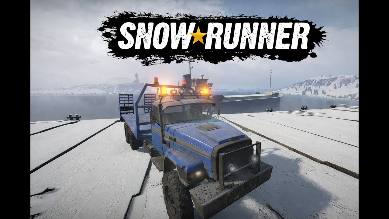 SnowRunner jusqu' aux genoux