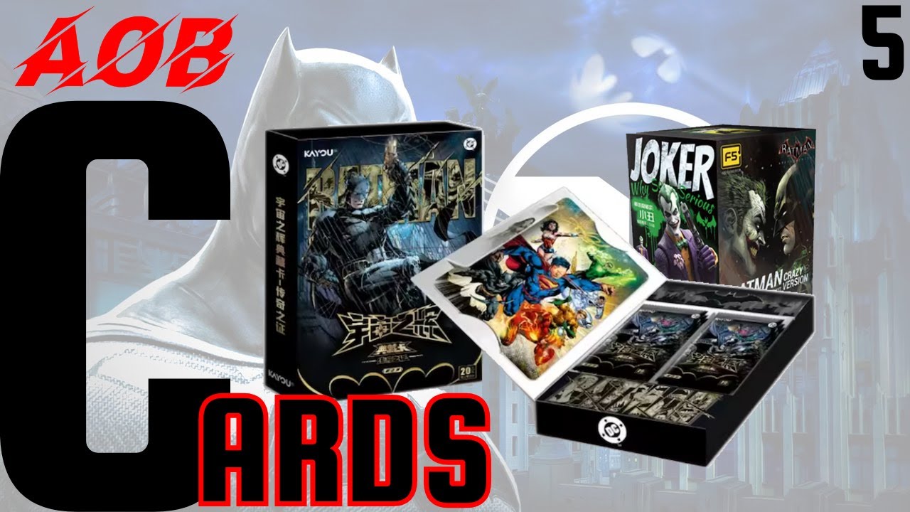 Who Doesn't Love Batman? | Chinese DC Cards