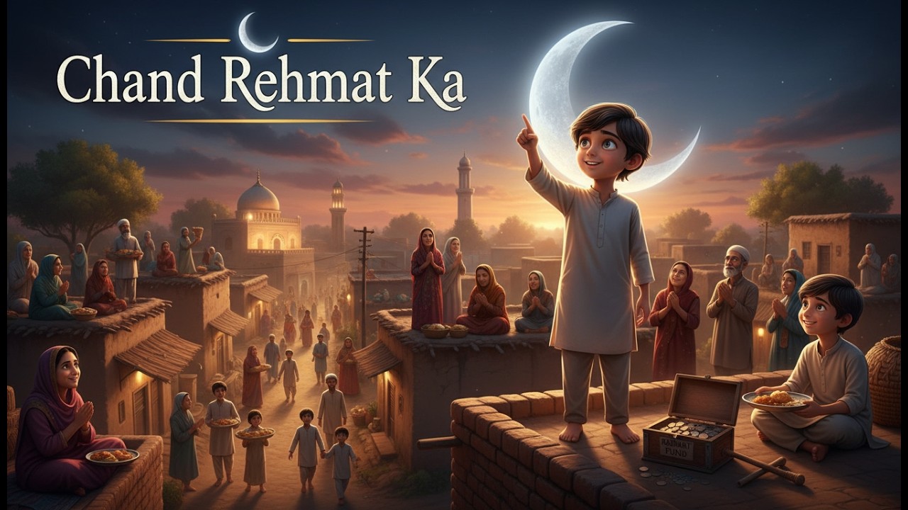 Ramzan Ki Sabse Khoobsurat Kahani | Rehmat Ka Chand | Islamic Motivational Story
