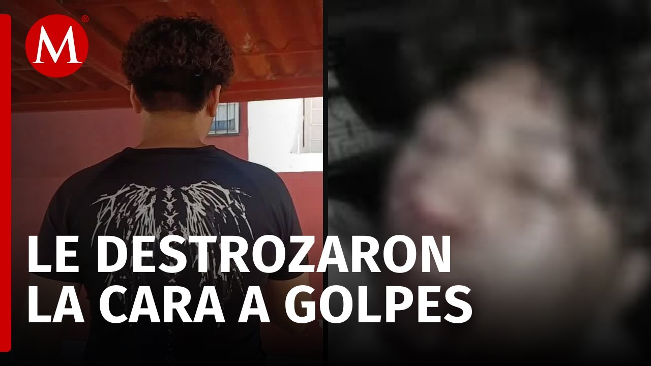 Cadeneros golpean a joven en bar 'Muñemiches' en Puebla