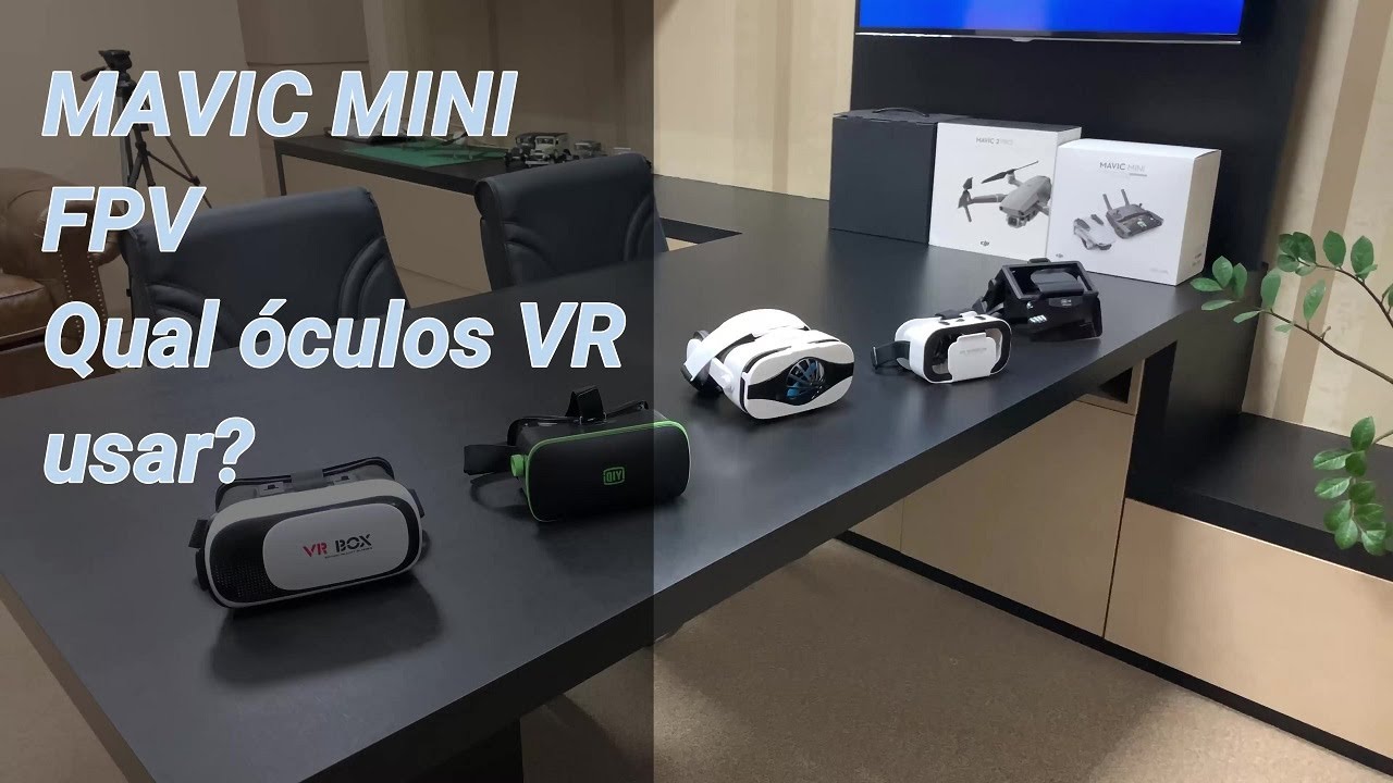 Óculos FPV para Mavic Mini com o DJI Fly