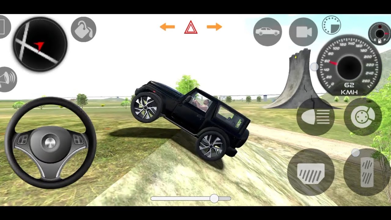 Dollar Song Long Jump Cars Driving 3d Modified Mahindra Thar Indian Cars Simulator 3D Android Games