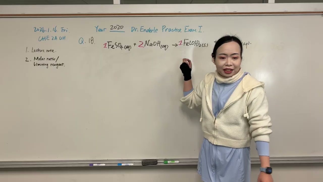 2A 20260116 OH 02 Limiting reagent A