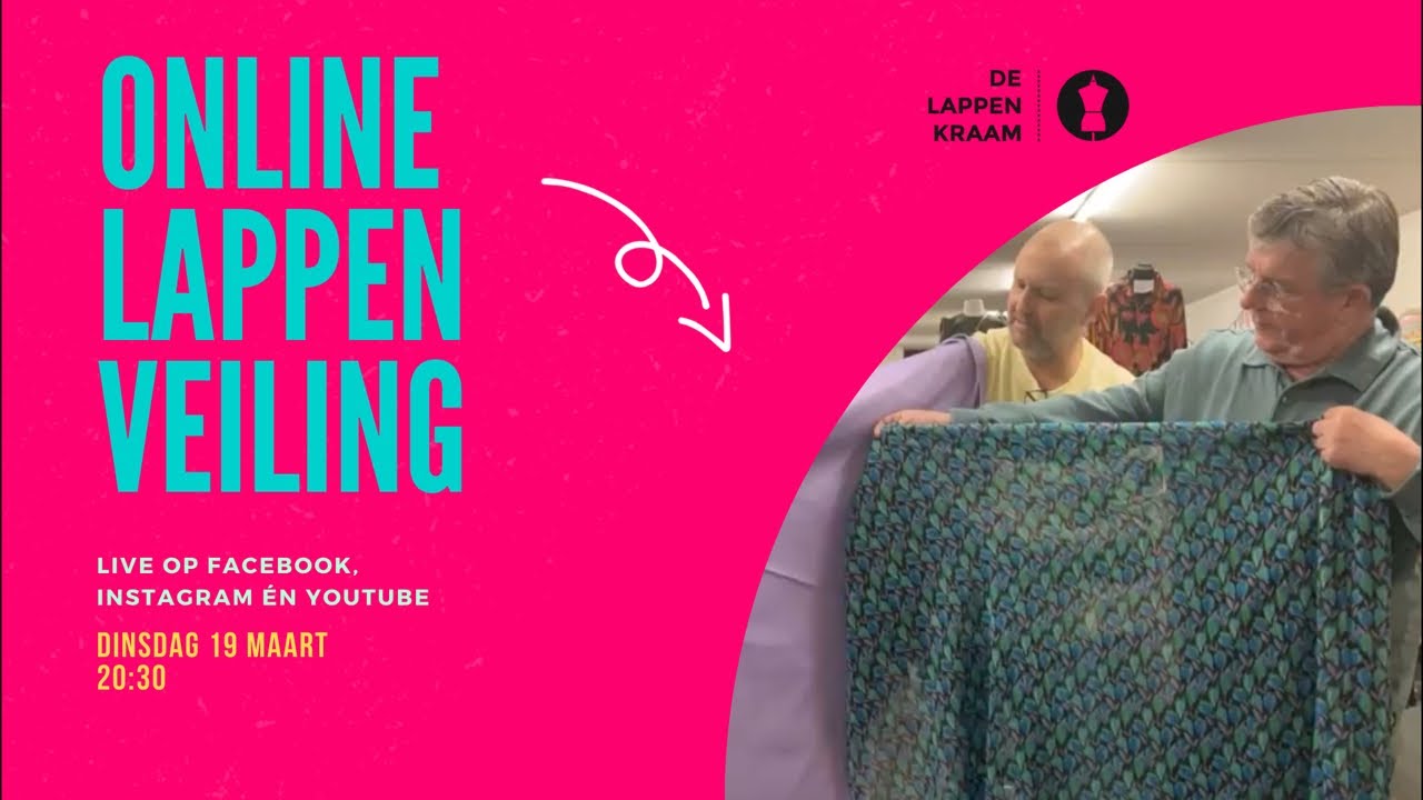 De Lappenkraam Online Lappen Veiling