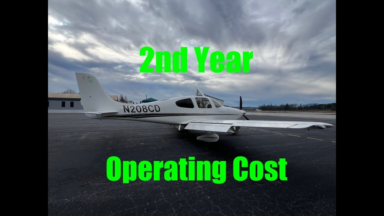 SR-20 G1 Second Year Operating Costs