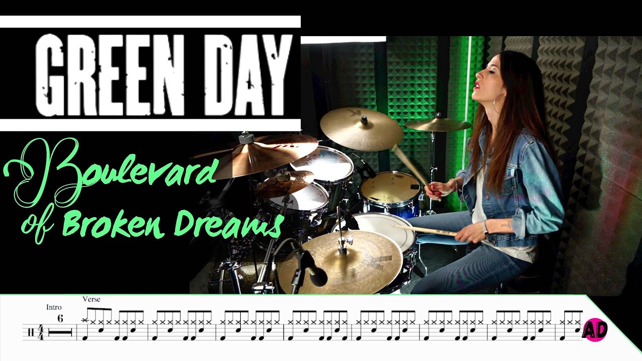 Boulevard of Broken Dreams - Green Day - Drum Cover (Drum Score)