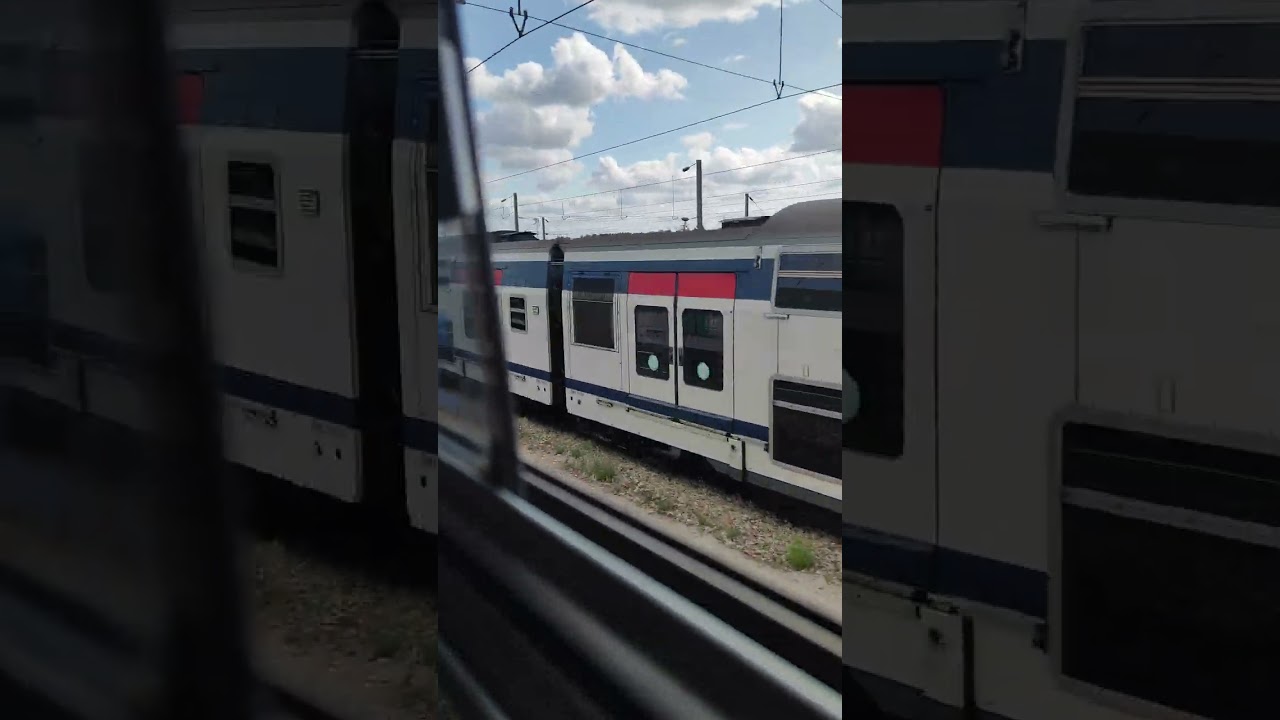 RER A trajet entre Achères ville à Maison Laffitte en mi09